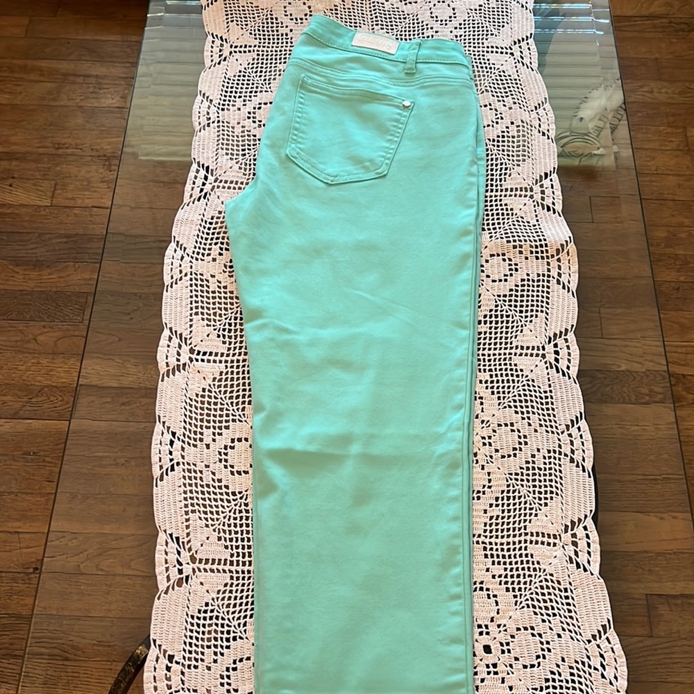 Mint Green Celebrity Taper Pants